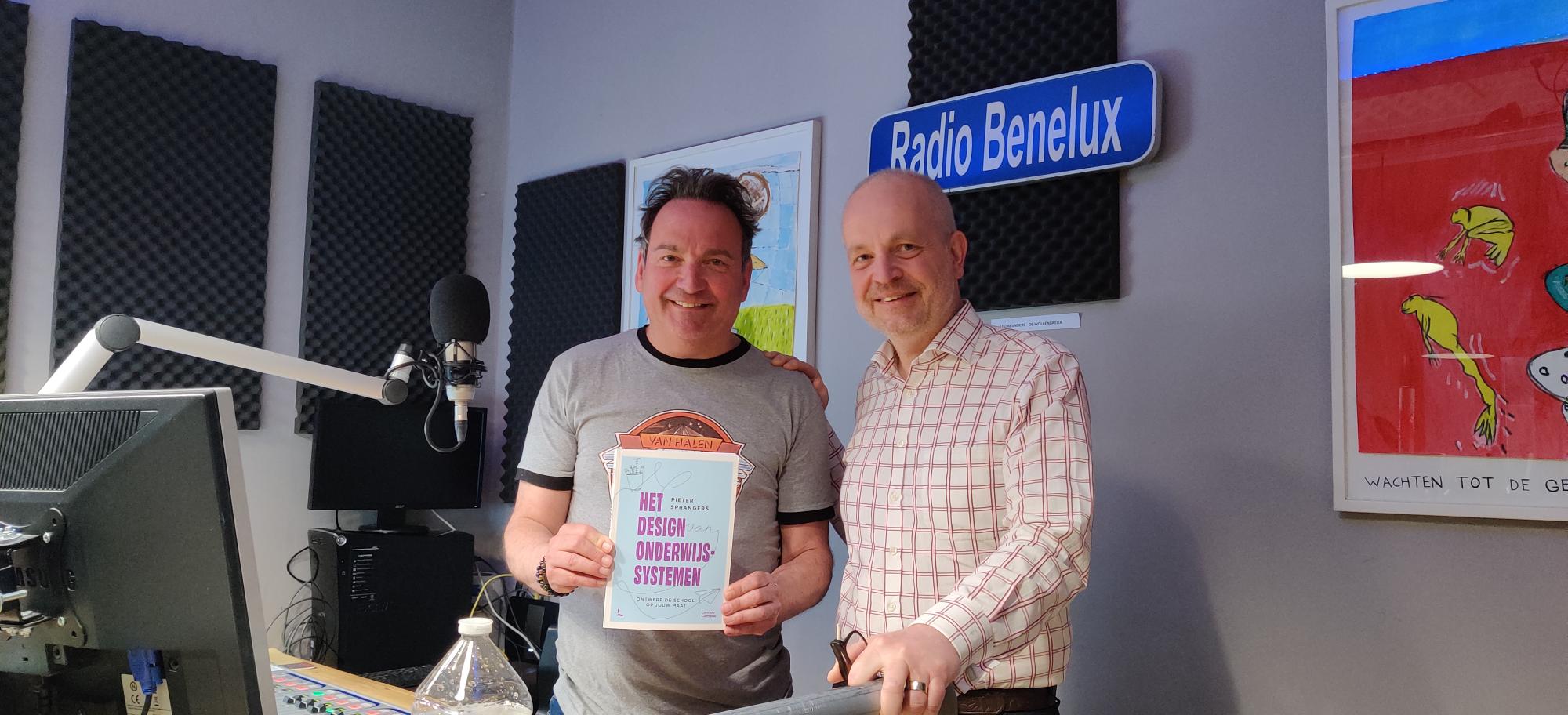 Pieter te gast bij radio Benelux
